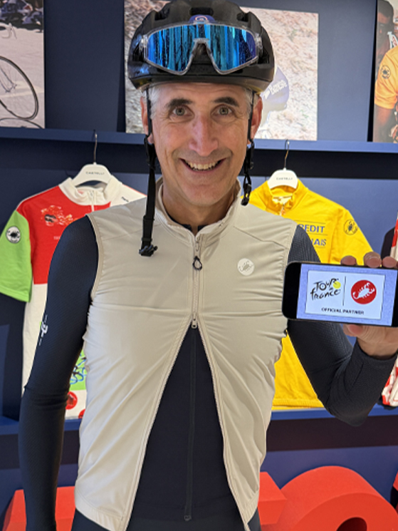 Steve Smith, Global Brand Manager Castelli