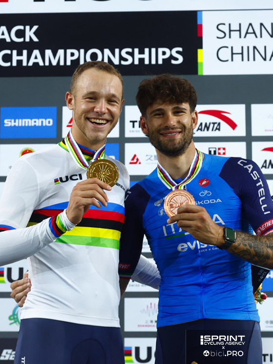 Mondiali pista Shanghai 2026, Jonathan Milan, Filippo Ganna
