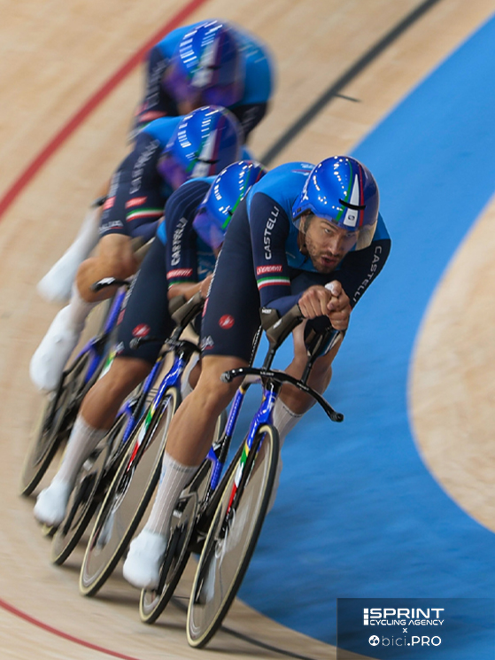 Mondiali Shanghai 2026, pista, Filippo Ganna, quartetto, inseguimento a squadre, argento