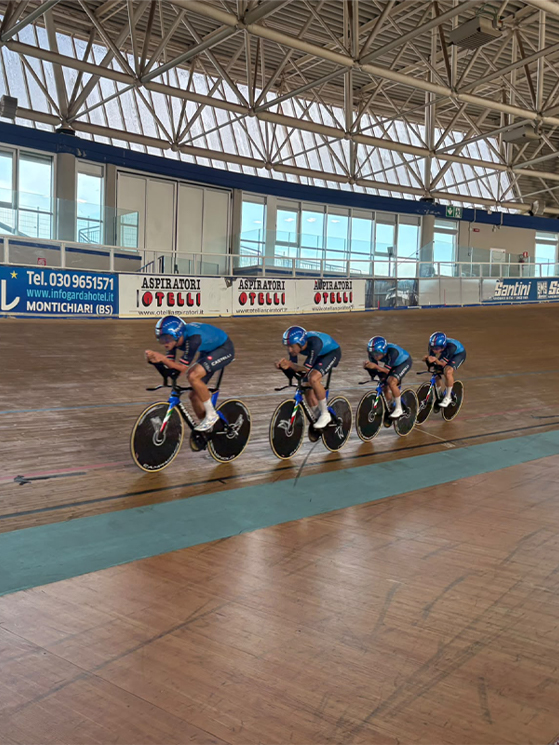 Montichiari 2026 nazionale pista, Filippo Ganna, quartetto, inseguimento