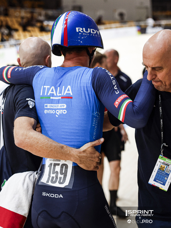 Alessio Magagnotti, Italia, mondiali pista Shanghai