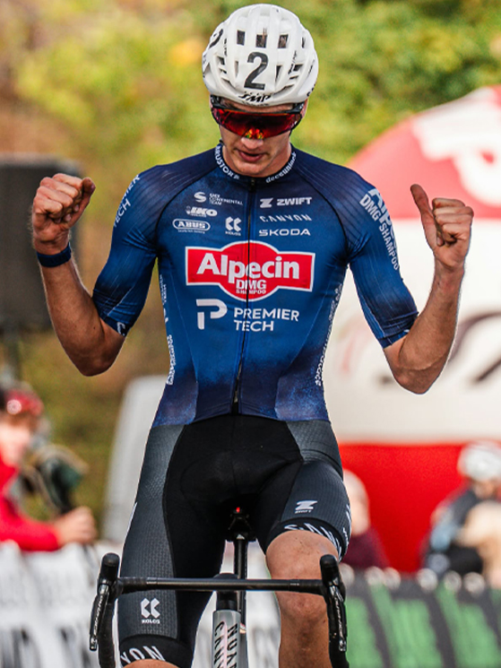 Stefano Viezzi, vittoria, Osoppo, ciclocross 2026 (foto Alessandro Innocenti)