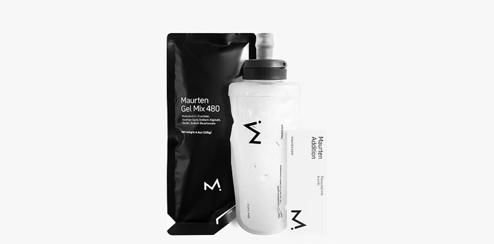 Il Maurten Gel Mix 480 contiene 120 grammi di carboidrati se diluito in 200 ml di acqua