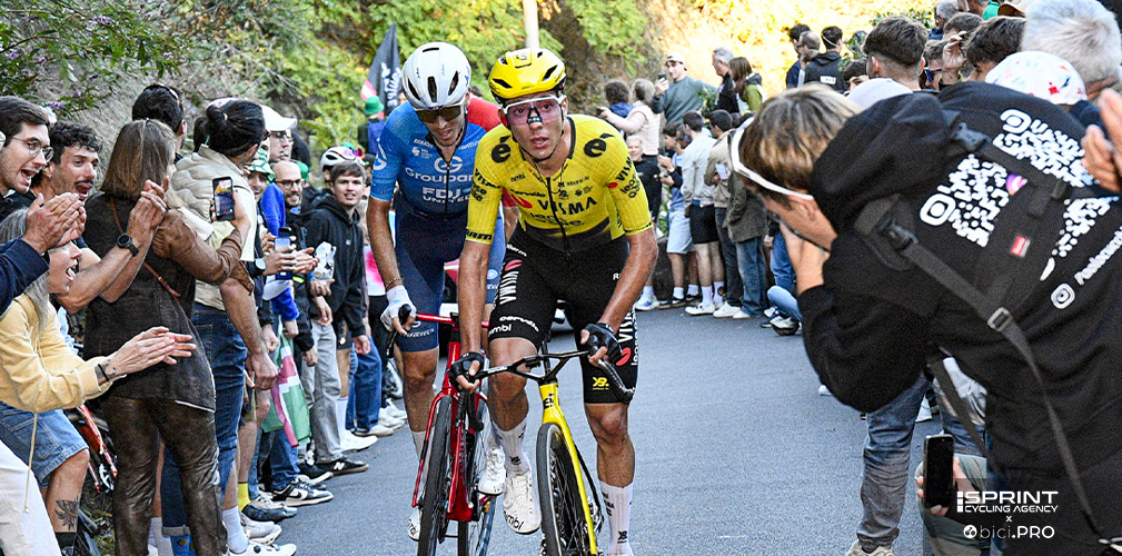 Con il 16° posto al Lombardia, PIganzoli è stato il migliore della Visma-Lease a Bike, che ha puntato forte sull'attacco di Jorgenson con Simmons e McNulty, poi finito male
