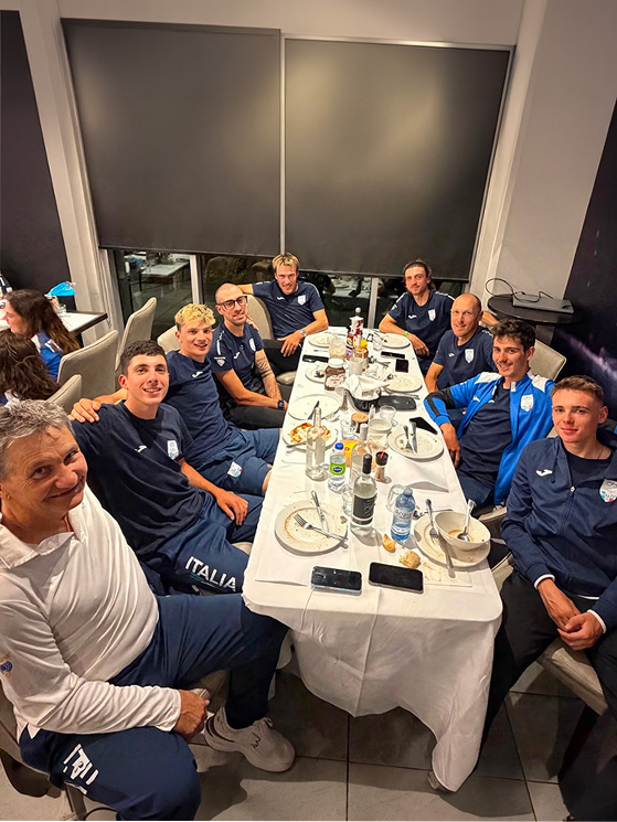 La bravura di Amadio è aver portato a mondiale ed europeo corridori in condizione, dando loro una chiara idea di corsa