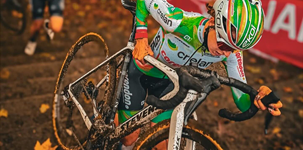 Il Koppembergcross del 2025 ha visto Casasola al terzo posto, dietro Brand e Gery (foto Jula Bogdan)