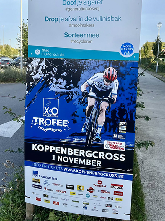 Il Koppenbergcross è un appuntamento classico del primo novembre e sarà il debutto nel cross di Casasola