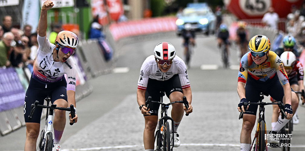 La seconda vittoria 2026 di Venturelli è venuta alla Dwars de Westhoek, davanti a Unechen e Lak