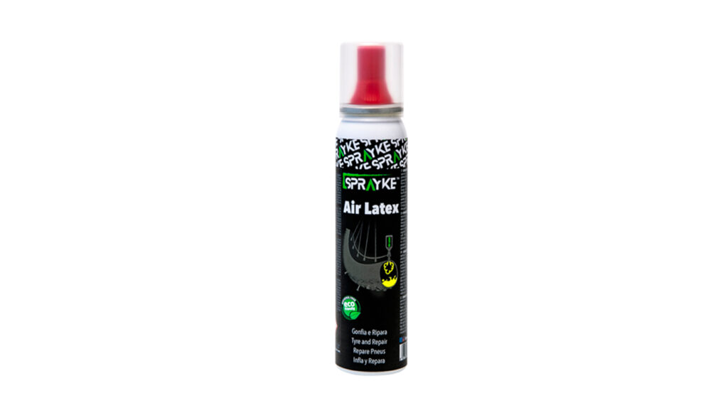 Air Latex di Sprayke è un prodotto gonfia e ripara che permette interventi in emergenza