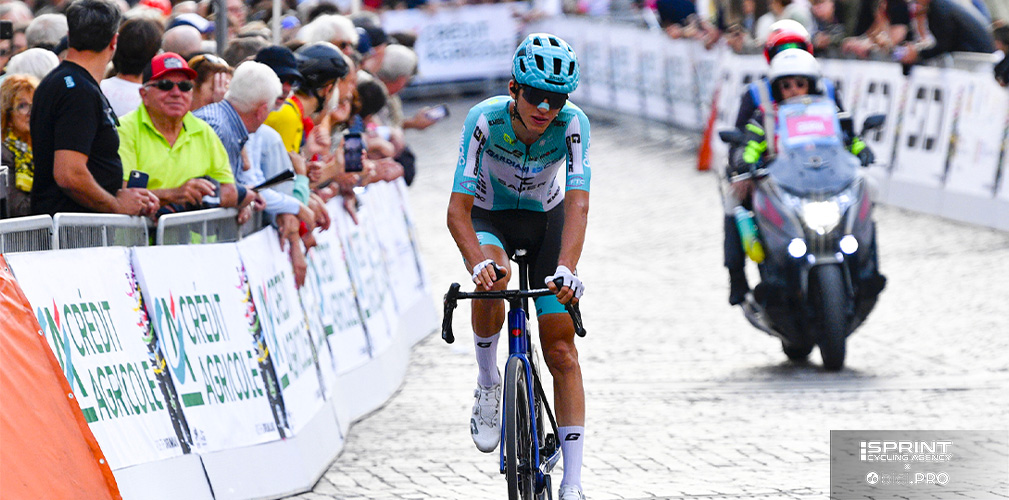 Filippo Turconi, 15° al traguardo di Bassano del Grappa, è stato il primo corridore di Reverberi alla Veneto Classic