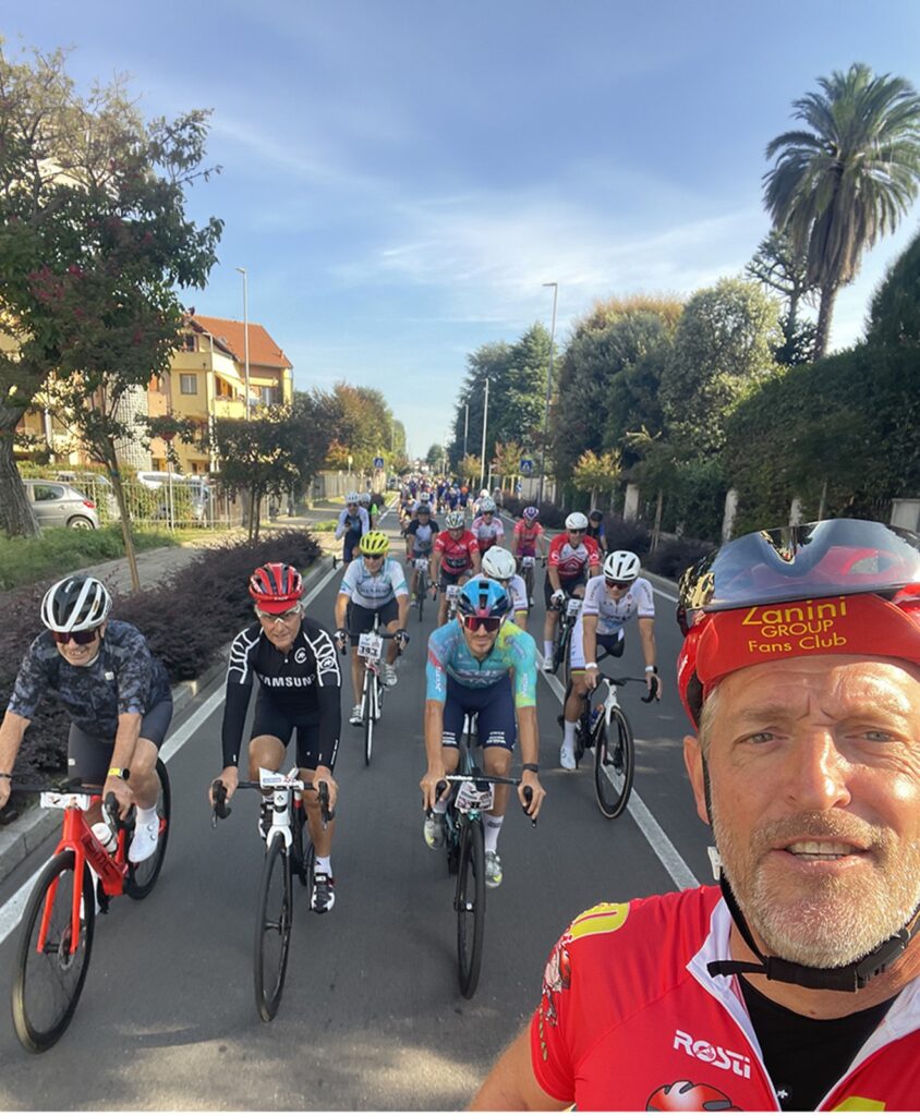 Pedala con Zazà 2026, con Zanini hanno pedalato Magrini, Saronni, Ballerini e Fabrizio Macchi