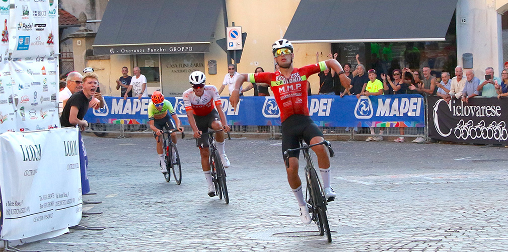 La gara degli allievi è stata vinta da Paolo Favero della Busrtese Olonia, davanti a Fiorini del Team Ecotek